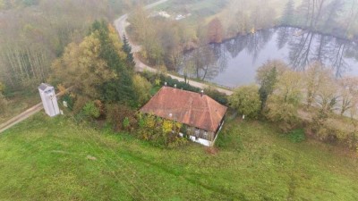 Mühle mit Weiher