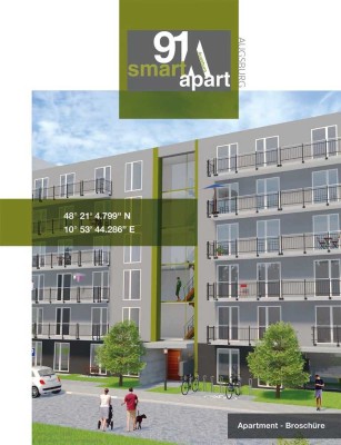Voll möbliertes Studenten-Apartment, nur für Studienbeginner der Uni oder Hochschule Augsburg