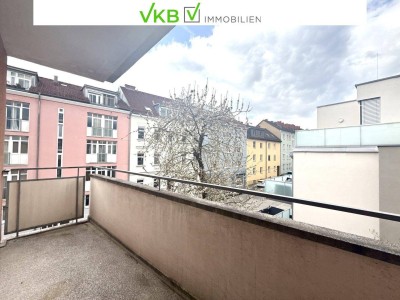 Licht, Luft &amp; Lebensqualität – 5 Zimmer am Auberg mit Loggia und Balkon