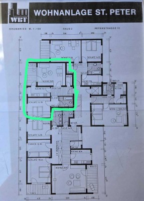 Helle 2-Zimmer Wohnung mit Balkon