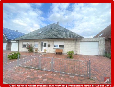 Gepflegter Bungalow mit großzügigem Wintergarten & 2 Garagen in Niederlangen