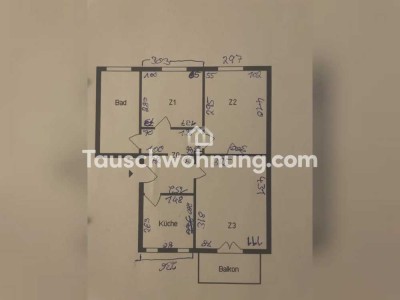 Tauschwohnung: Gemütliche Wohnung hinterm Filmpark Babelsberg mit Balkon