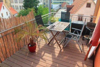 Küferstr. 22. Traumhafte DG-Whg, sonniger, großer Südbalkon. Direkt v. Eigentümer. Provisionsfrei!