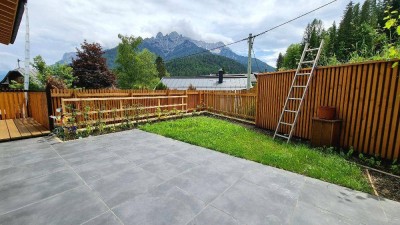 Wohnung mit überdachter Terrasse und Gartenbereich! Neuwertige 4-Zimmer