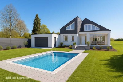 Einfamilienhaus mit großem Grundstück in Karlsruhe - Linkenheim