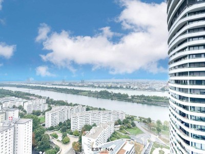 Wohnen am Wasser mit Blick über Wien - provisionsfrei