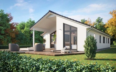 Attraktiver KFW 40 Scanhaus Bungalow mit QNG im Amt Nortorf-Land