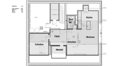 2-Zimmer Dachgeschoßwohnung mit Einbauküche in Vogtareuth