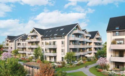 Drei Zimmer, zwei Bäder und es fehlt an nichts. Offizieller Verkaufsstart am 10. und 11. Mai 2025.