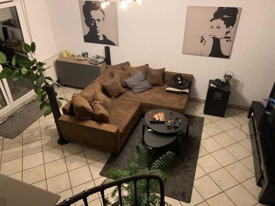 Gepflegte 2-Raum-Maisonette-Wohnung mit Dachterrasse in ruhiger Waldrandlage in Hagen Haspe