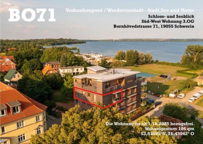 Schöne große Wohnung am Schweriner See, Energie A+