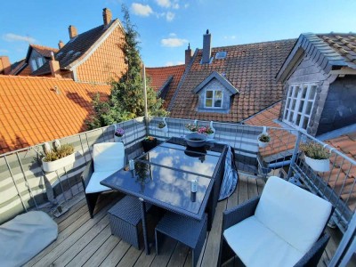 Helle 3-Zimmer Dachgeschosswohnung mit Dachterasse in Wolfenbüttel