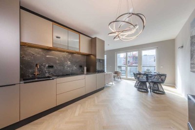 Luxuriöse 3-Zimmer-Wohnung  mit eigenem Sonnenbalkon zur Miete