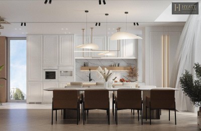 Modernes Dachgeschoss-Maisonette mit drei Terrassen