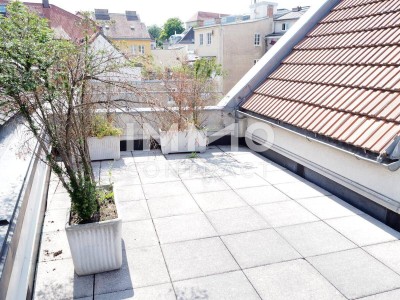 Großzügige 2-Zimmer Galeriewohnung mit Dachterrasse am Hauptplatz 15-16, Top 27