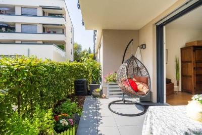 Modernes Wohnen mit Charme – Neuwertige Terrassenwohnung im beliebten Elsenzquartier