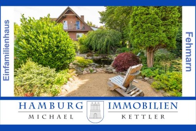 Familienhaus ca. 199 m², 2 WE möglich, zauberhafter Garten, Wintergarten, Feldrand-Lage auf Fehmarn