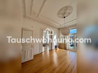 Tauschwohnung: Tausche Altbauwohnung  165 qm, suche kleinere Wohnung!