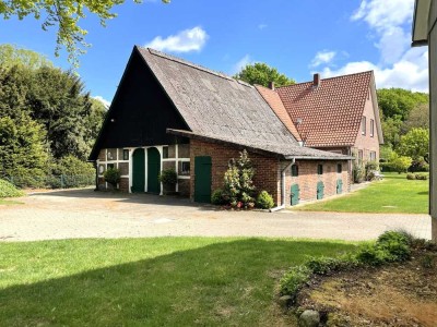 EFH mit Bauernhaus in guter Lage in Apensen – Altbestand mit Neubauoption für EFH oder Doppelhaus