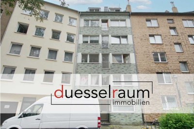 Stadtmitte: vermietete und gut geschnittene 2-Zimmer im 1.OG mit Balkon in begehrter Lage!