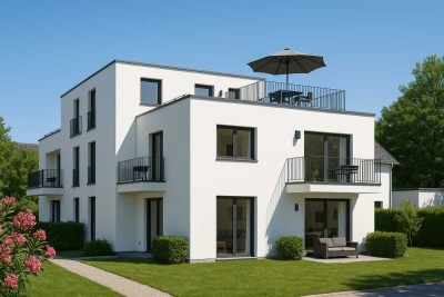 Hochwertige 3-Zimmer-Wohnung+2 Balkone+Erstbezug