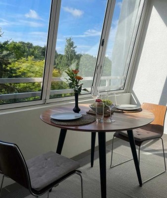 Exklusive 3-Raum-Maisonette-Wohnung voll ausgestattet mit Balkon und EBK