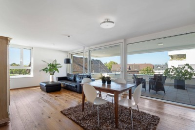 Moderne Dachgeschosswohnung in zentraler Lage von Hard mit großzügiger Terrasse!