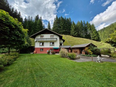 Ferienhaus mit 2 bis 3 Wohneinheiten am Fuße der Turrach!