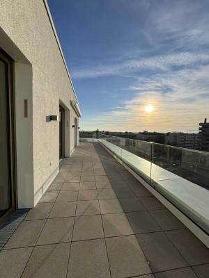 BESICHTIGUNG 26.11. 16 UHR!! **Neubau-Traum mit Bergblick**Erstbezug 3 ZKB Penthouse  I FBH, TG