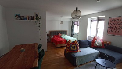 Helle 1,5 Zimmer Wohnung, nähe Westbahnhof, möbliert
