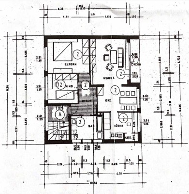3,5 Zimmer Wohnung - 85qm in der 1. Etage in Bocholt/Stenern