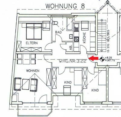 Stadtzentrale Familienwohnung