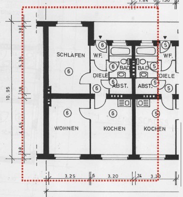 Burtscheid/Aachen frei werdende, vielseitig nutzbare ETW, 2 ZKDBWC, ca. 58 m² in TOP-Lage