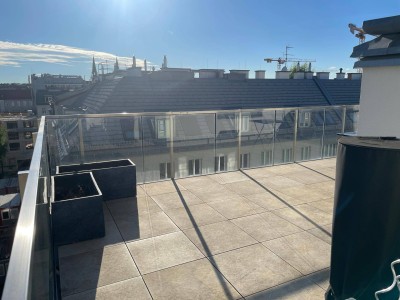 Moderne 3-Zimmer DG-Wohnung mit 40m² Terrasse (Südwest) Nähe Hauptbahnhof