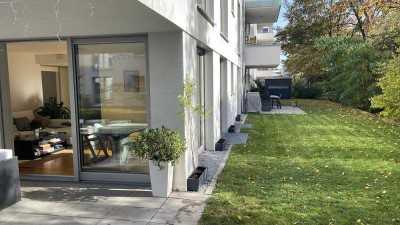 Luxuriöse 5-Zimmer-Wohnung mit 300 m² Garten am Killesberg