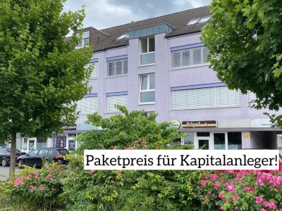 Smart investieren! 4 vermietete Wohneinheiten + mehreren Tiefgaragenstellplätze im Gesamtpaket.
