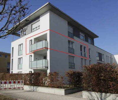 Helle 2-Zimmer Wohnung mit Südbalkon in Ludwigsburg - ruhige Lage, TG Stellplatz mit Wallbox