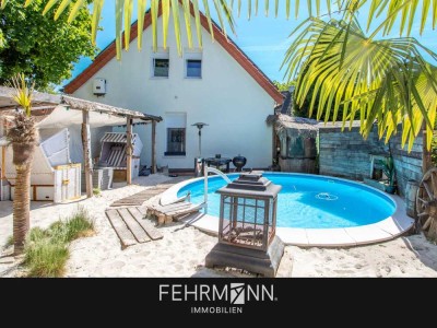 RESERVIERT-Sanierte Doppelhaushälfte mit Pool-Oase und Wellnessbereich in Gronau