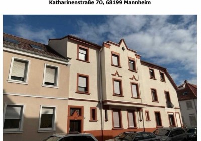 Top sanierte 3-Zimmer-Wohnung mit Balkon und EBK in Mannheim ohne Abschlagszahlung