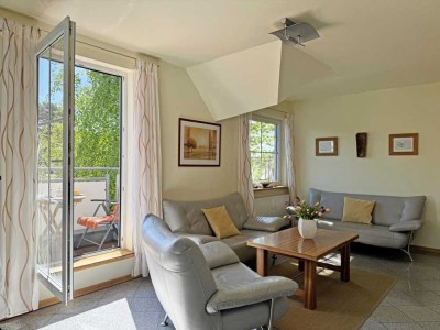 Helle, strandnahe Maisonette-Wohnung