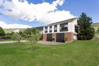 Barrierefreies Wohnen mit Moselblick, Garten und Garagen in bester Lage von Burg