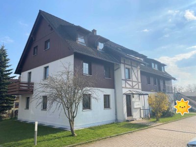 * * *Großzügige 2-Raum-Wohnung mit Balkon und Stellplatz im idyllischen BÖRNICHEN* * *