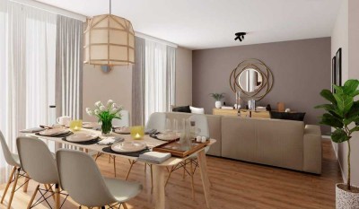 Komfortable Eigentumswohnung mit Dachterrasse