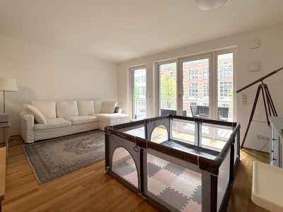 Moderne 3-Zimmer-Wohnung mit 3 Balkonen, Einbauküche und Stellplatz