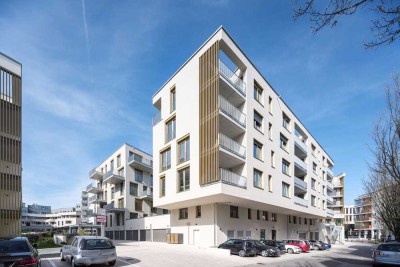 Neubau-Erstbezug - 4-Zimmer Penthouse-Wohnung mit zwei Balkonen und EBK