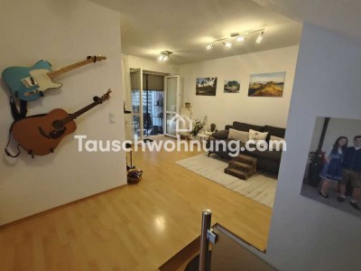 Tauschwohnung: 2 Zimmer Wohnung mit EBKy Terrasse und Gartenanteil