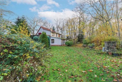 Einfamilienhaus mit großem Grundstück in Wiek – Naturidylle am Bodden