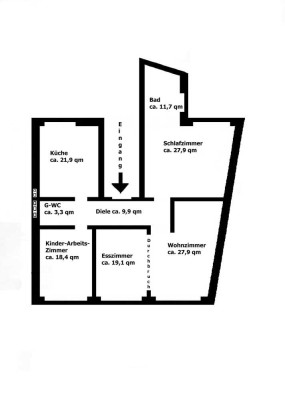Freundliche 4-Zimmer-Wohnung in Witten Mitte
