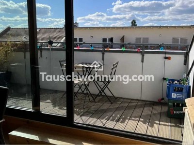 Tauschwohnung: P-Berg / Mitte Sonnige Maisonette Rooftop-Wohnung mit Balkon