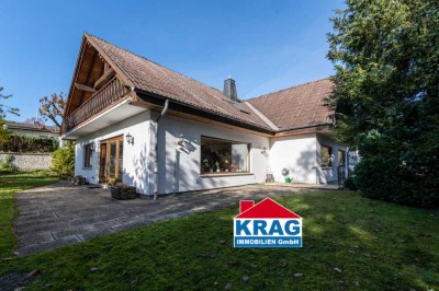 ++ KRAG Immobilien ++ viel Freiraum: Hobby-/Gästezimmer, Balkone, Gartenhaus ++